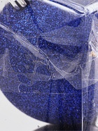 УЦЕНКА Набор ёлочных шаров "Мечтай!", пластик, d-8, 3 шт, синий с серебром - Фото 2