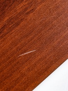 УЦЕНКА Дверное полотно ламинированное ДО 4 Итальянский орех 2000×600 стекло песок - Фото 3