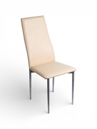 УЦЕНКА Стул «ВОЛНА», Серебро/Молочная рептилия 10983706