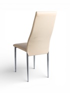 УЦЕНКА Стул «ВОЛНА», Серебро/Молочная рептилия 10983706