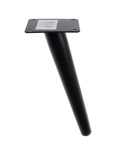 УЦЕНКА Опора мебельная CAPPIO OP07, h=200 мм, толщина площадки 1.8 мм, цвет матовый черный