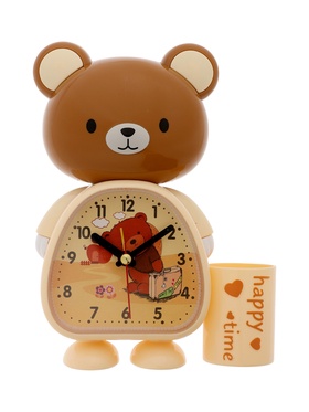 {{photo.Alt || photo.Description || 'УЦЕНКА Будильник «Мишка», дискретный ход, 1АА, 17×4×12 см'}}