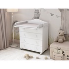 Комод пеленальный детский «Классика», с Органайзером, 4 ящика, 84×103×45 см, белый - Фото 4