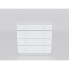 Комод пеленальный детский «Легкий», 4 ящика, 80×87×39 см, белый - Фото 11