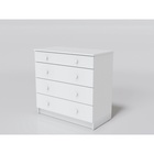 Комод пеленальный детский «Легкий», 4 ящика, 80×87×39 см, белый - Фото 13