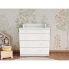 Комод пеленальный детский «Легкий», 4 ящика, 80×87×39 см, белый - фото 120955500