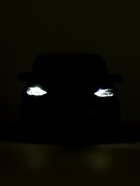 Машина металл. "Tesla Model X Plaid", 12 см, свет-звук, двери, инерц., черный мат. MODELX-12SLMAT-BK - фото 68177534