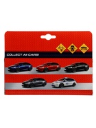 Машина металл. "Tesla Model X Plaid", 12 см, свет-звук, двери, инерц., черный мат. MODELX-12SLMAT-BK - фото 68177537