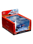 Модель металл. "Авиалайнер", 22 см, свет-звук, инерц., подв. детали 1706C158-R (36) - фото 120955519