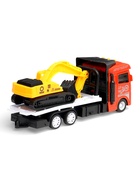 Машина пласт. "Автоперевозчик", 20 см, свет-звук, инерц., подв. дет., экскаватор в компл. 2054256-R 10977582