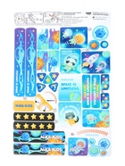 УЦЕНКА Снегокат «Ника-джамп» космический, синий, СНД1-М/К Nika Kids - Фото 16