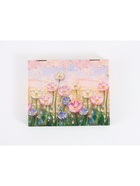 Коробка складная «Цветочный луг», 31 х 25,6 х 16 см  (артикул 10954057)  большой выбор товаров оптом и в розницу по низким ценам с доставкой