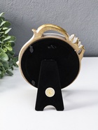 Фоторамка для фото 10×15 см «Махровые тюльпаны», полистоун, белая с золотом, 14×2.5×20 см - Фото 4