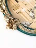 Фоторамка для фото 10×15 см «Ирисы», полистоун, зелёная с золотом, 15.5×2.5×18 см  (артикул 10915485)  большой выбор товаров оптом и в розницу по низким ценам с доставкой