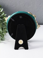 Фоторамка для фото 10×15 см «Ирисы», полистоун, зелёная с золотом, 15.5×2.5×18 см - Фото 4