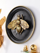 Панно настенное полистоун «Муха», чёрный с золотом, 19.2×3×19.2 см  (артикул 10915488)  большой выбор товаров оптом и в розницу по низким ценам с доставкой