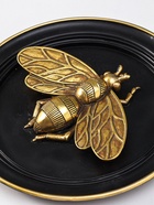 Панно настенное полистоун «Муха», чёрный с золотом, 19.2×3×19.2 см - Фото 3