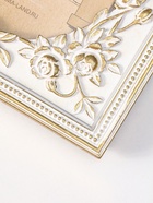 Фоторамка для фото 13×18 см «Овал в розах», полистоун, белая с золотом, 14×1.5×19 см  (артикул 10915489)  большой выбор товаров оптом и в розницу по низким ценам с доставкой