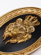 Панно настенное полистоун «Лев - царь зверей», чёрный с золотом, 20×4.5×26.2 см - Фото 3