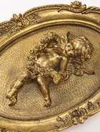 Панно настенное полистоун «Ангел с венком из роз», под золото, 21.5×4×27 см - Фото 3