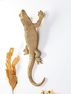 Панно настенное полистоун «Ящерица шипохвост», под золото, 38.7×16.9×9.5 см  (артикул 10915505)  большой выбор товаров оптом и в розницу по низким ценам с доставкой