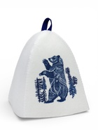 Набор для бани в пакете «Медведь» (шапка, коврик, рукавица)  (артикул 10972228)  большой выбор товаров оптом и в розницу по низким ценам с доставкой