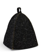 Шапка для бани и сауны «Вождь», полиэфир, шерсть, серая  (артикул 10972233)  большой выбор товаров оптом и в розницу по низким ценам с доставкой