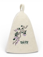 Шапка для бани и сауны «Сакура», полиэфир, шерсть, белая  (артикул 10972237)  большой выбор товаров оптом и в розницу по низким ценам с доставкой