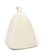 Шапка для бани и сауны «Сакура», полиэфир, шерсть, белая  (артикул 10972237)  большой выбор товаров оптом и в розницу по низким ценам с доставкой