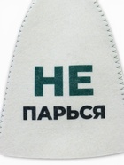 Шапка для бани и сауны «Не парься», полиэфир, шерсть, белая  (артикул 10972241)  большой выбор товаров оптом и в розницу по низким ценам с доставкой