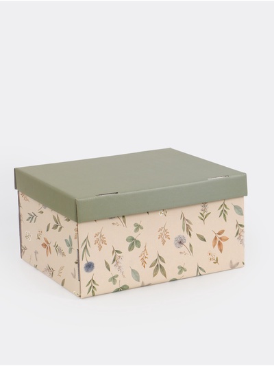 Коробка складная «Зелёная», 31 х 25,5 х 16 см