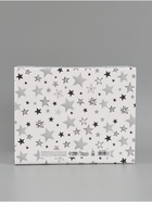 Коробка складная «Серые звёзды», 31 х 25,6 х 16 см - фото 68975005