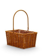 Набор корзин 2 шт 23х11х13  26х17х15 см ручка h=18/18 см металл каркас - фото 68177778