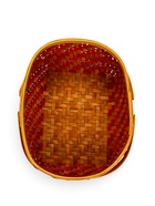 Набор корзин 2 шт 34х27х14  26х24х13 см ручка h=18/18 см красн-оранж - фото 68177805