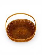 Набор корзин 3 шт 26х21х15 23х18х14 20х16/х12 см ручка h=18/17/16 см - фото 68177835