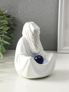 Подставка для благовоний стелющийся дым, световой «Провидец», белый, конусы 10 шт., 9×9.5×14 см - Фото 3