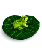 Садовая фигура из полистоуна «Лягушка», 10×11×6 см, плавающая 10919488