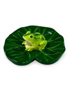 Садовая фигура из полистоуна «Лягушка», 10×11×6 см, плавающая 10919488