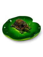 Садовая фигура из полистоуна «Черепашки», 10×11×6 см, плавающая 10919491