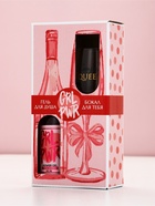 Подарочный набор GRL Power, гель для душа и бокал для шампанского, Чистое Счастье  (артикул 10901105)  большой выбор товаров оптом и в розницу по низким ценам с доставкой