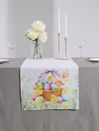 Дорожка на стол Этель «Пасхальный цветок», 50×150 см, 100% хлопок, рогожка 160 г/м²  (артикул 10911522)  большой выбор товаров оптом и в розницу по низким ценам с доставкой