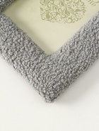 Фоторамка для фото 10×15 см «Плюшевая. Арка», серая, 21.5×16.5×2 см - Фото 3