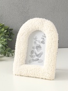 Фоторамка для фото 10×15 см «Плюшевая. Арка», белая, 21.5×16.5×2 см - Фото 2