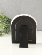 Фоторамка для фото 10×15 см «Плюшевая. Арка», белая, 21.5×16.5×2 см - Фото 4