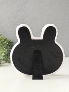 Фоторамка для фото 11×17.8 см «Белая зайка», меховая, 24.5×2×25 см - Фото 4