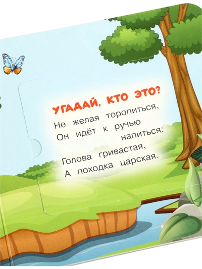 Книга с окошками «В. Степанов. Капибара в зоопарке», 10 стр.