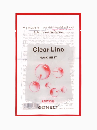 Тканевая маска с пептидами Consly « Против старения», 23 мл