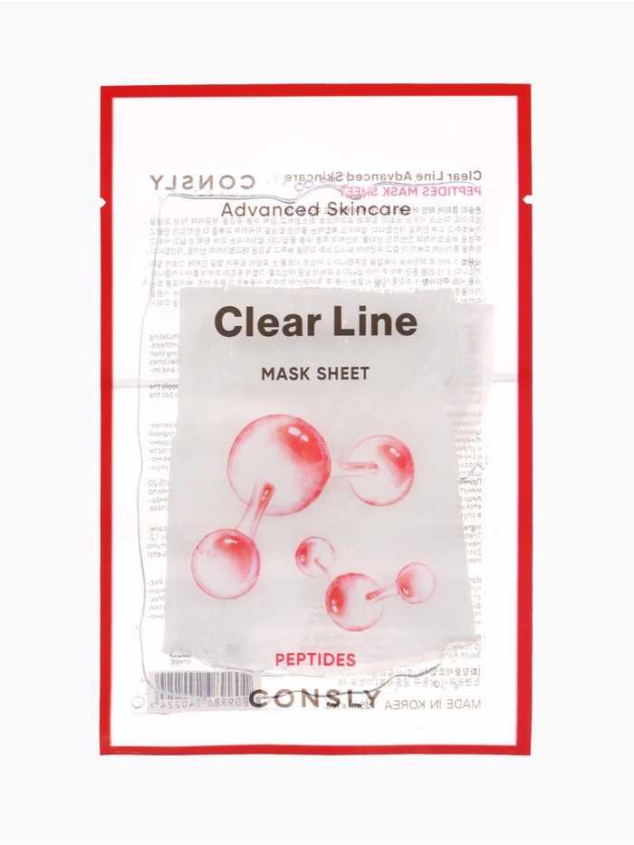 Тканевая маска с пептидами Consly « Против старения», 23 мл - Фото 1