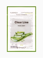 Тканевая маска с экстрактом алоэ Consly «Интенсивное увлажнение», 23 мл - Фото 1