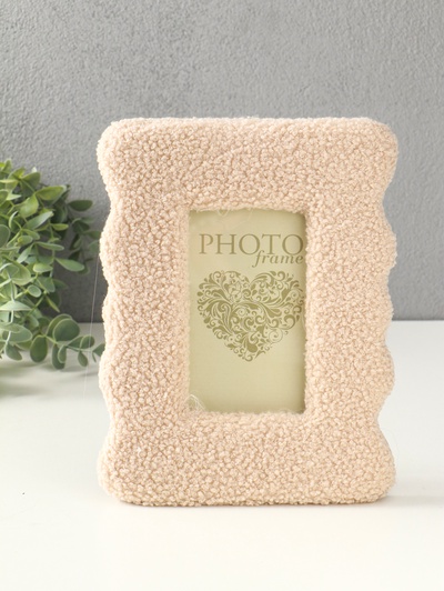 Фоторамка для фото 9×14 см «Плюшевая», 22.5×18×2 см